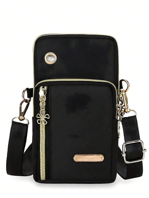 Bolso bandolera casual con múltiples cremalleras para mujer - Quierox - Tienda Online