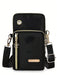 Bolso bandolera casual con múltiples cremalleras para mujer - Quierox - Tienda Online