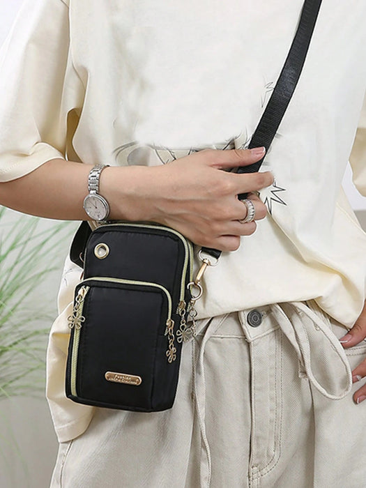 Bolso bandolera casual con múltiples cremalleras para mujer - Quierox - Tienda Online