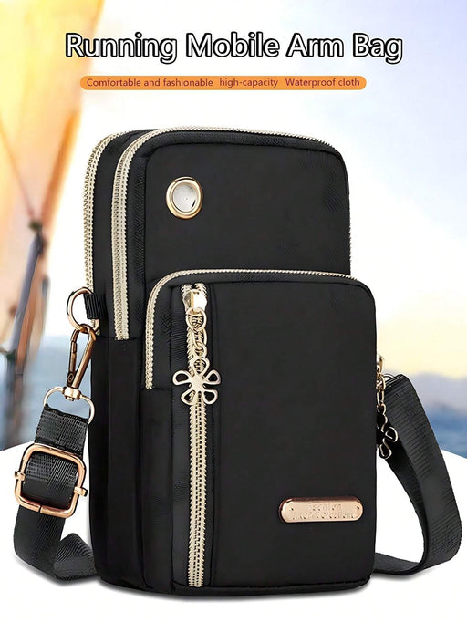 Bolso bandolera casual con múltiples cremalleras para mujer - Quierox - Tienda Online