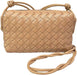 Bolso bandolera de cuero trenzado para mujer, monedero de hombro - Quierox - Tienda Online