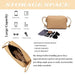 Bolso bandolera de cuero trenzado para mujer, monedero de hombro - Quierox - Tienda Online