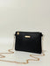 Bolso bandolera de moda para mujer con cadena ondulada y detalle en relieve - Quierox - Tienda Online