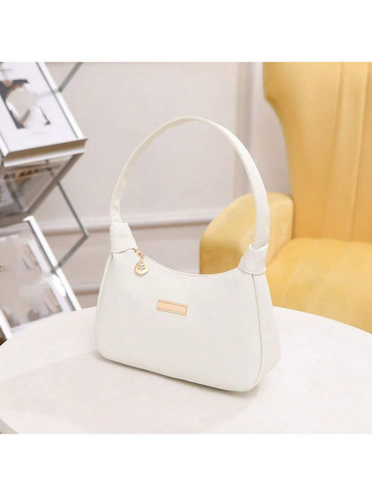 Bolso bandolera de moda para niñas, de piel sintética cómoda y de color liso - Quierox - Tienda Online