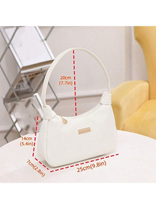 Bolso bandolera de moda para niñas, de piel sintética cómoda y de color liso - Quierox - Tienda Online