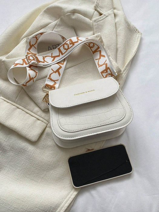 Bolso bandolera de mujer moderno y versátil con textura tipo bandolera, mini bolso bandolera - Quierox - Tienda Online