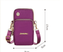 Bolso cruzados para teléfono móvil para mujer, bolso de hombro a la moda - Quierox - Tienda Online