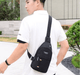 Bolso de pecho a la moda para hombre, bolso de hombro tipo bandolera deportivo informal - Quierox - Tienda Online