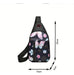 Bolso de pecho estampado de primavera y verano casual y versátil para mujer y hombre - Quierox - Tienda Online