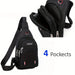 Bolso de Pecho para hombres con Cinturón y 4 Bolsillos, Gran Capacidad, - Quierox - Tienda Online