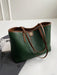 Bolso tote casual de gran capacidad y versátil, de estilo minimalista y de moda en PU - Quierox - Tienda Online