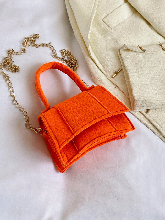 Bolso unicolor simple de mano y hombro, Bolso bandolera Monedero - Quierox - Tienda Online