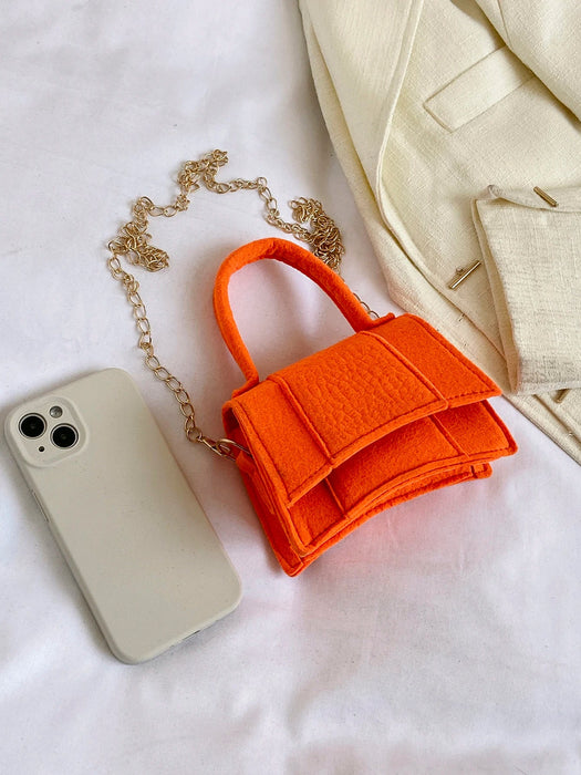 Bolso unicolor simple de mano y hombro, Bolso bandolera Monedero - Quierox - Tienda Online