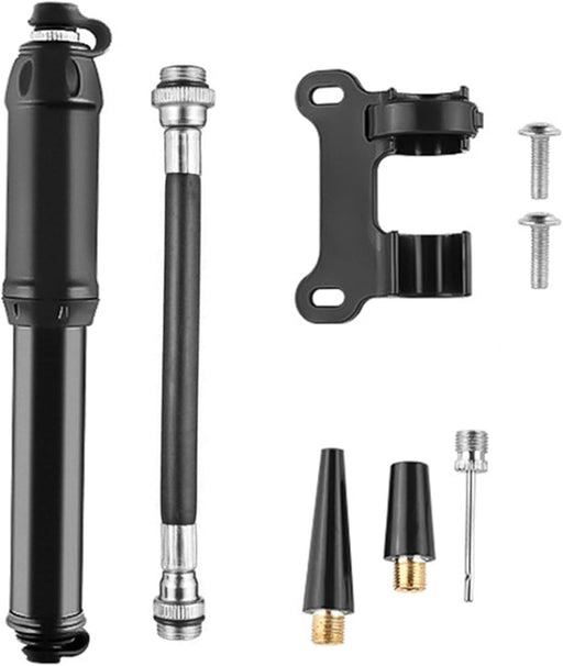 Bomba de bicicleta, bomba de aire portátil de aleación de aluminio para bicicleta - Quierox - Tienda Online