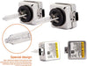 Bombilla de repuesto para faros delanteros de coche D1S 6000K de xenón, 12 V, 35 W (paquete de 2) - Quierox - Tienda Online