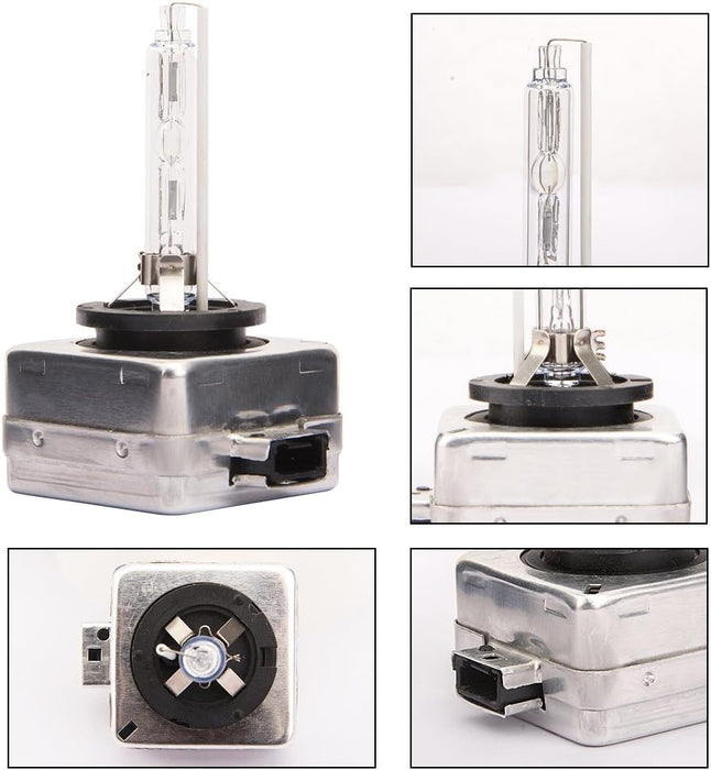 Bombilla de repuesto para faros delanteros de coche D1S 6000K de xenón, 12 V, 35 W (paquete de 2) - Quierox - Tienda Online