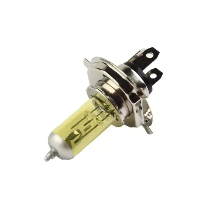 Bombilla H4 amarilla 12v 60/55W casquillo P43T, 1 par - Quierox - Tienda Online