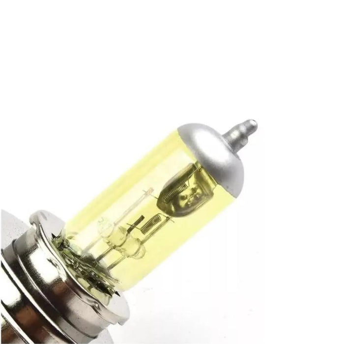 Bombilla H4 amarilla 12v 60/55W casquillo P43T, 1 par - Quierox - Tienda Online