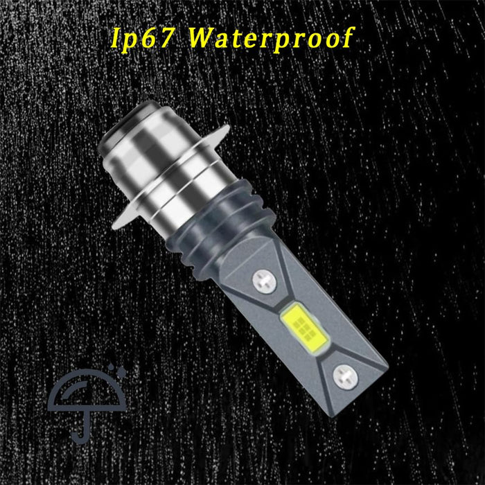 Bombilla LED para faro de minimoto, 2000 lm, 6000 K, luz blanca, kit de luces altas - Quierox - Tienda Online
