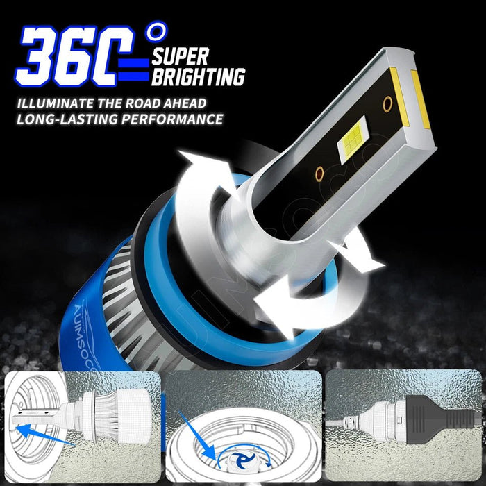 Bombillas LED AUIMSOCO + luz antiniebla para GMC - Quierox - Tienda Online