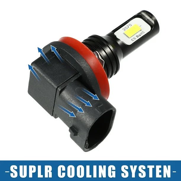 Bombillas para luces antiniebla Bombilla para faros delanteros 3570 chips Lámpara LED para conducción en automóvil - Quierox - Tienda Online