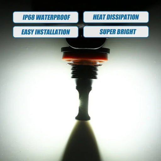 Bombillas para luces antiniebla Bombilla para faros delanteros 3570 chips Lámpara LED para conducción en automóvil - Quierox - Tienda Online