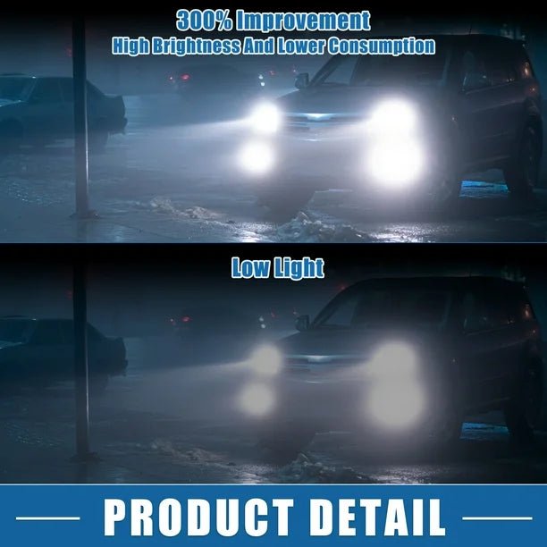 Bombillas para luces antiniebla Bombilla para faros delanteros 3570 chips Lámpara LED para conducción en automóvil - Quierox - Tienda Online