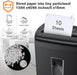 Bonsaii Trituradora de papel de corte cruzado de 10 hojas (C209 - D) - Quierox - Tienda Online