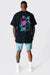 boohooMAN Camiseta gráfica extragrande con el lema "Virtudes" - Quierox - Tienda Online