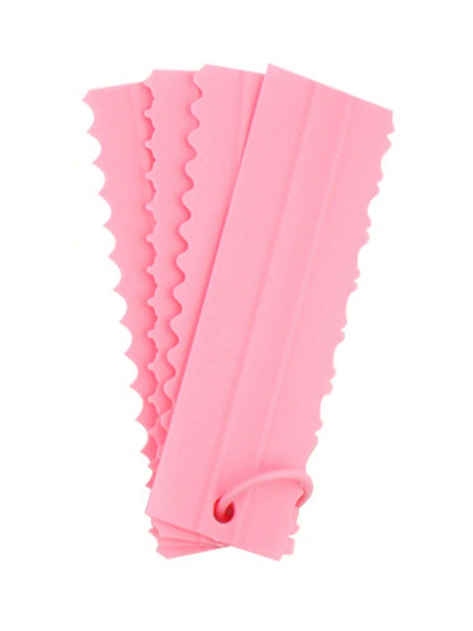 Boquilla para glaseado de tarta con lazo de plástico rosa (4 unidades) - Quierox - Tienda Online