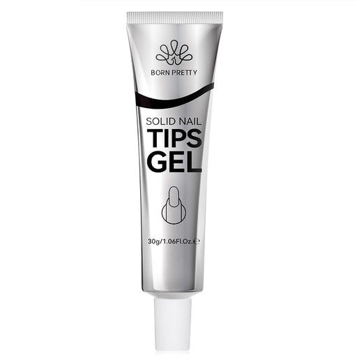 Born Pretty Gel de puntas de uñas sólidas, pegamento suave para puntas - Quierox - Tienda Online