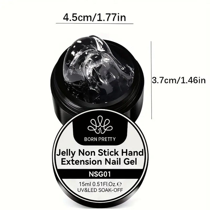 BORN PRETTY gel transparentes antiadherentes para extensiones de manos, 3D, para modelar, esculpir y tallar - Quierox - Tienda Online