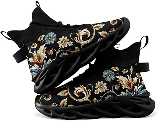 Botas de caña media con punta ancha para mujer, de malla - Quierox - Tienda Online