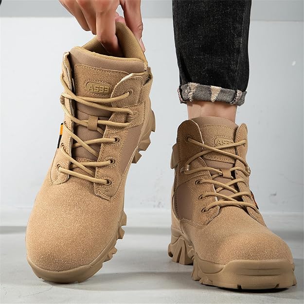 Botas De Tobillo Tácticas Militares para Hombre - Quierox - Tienda Online