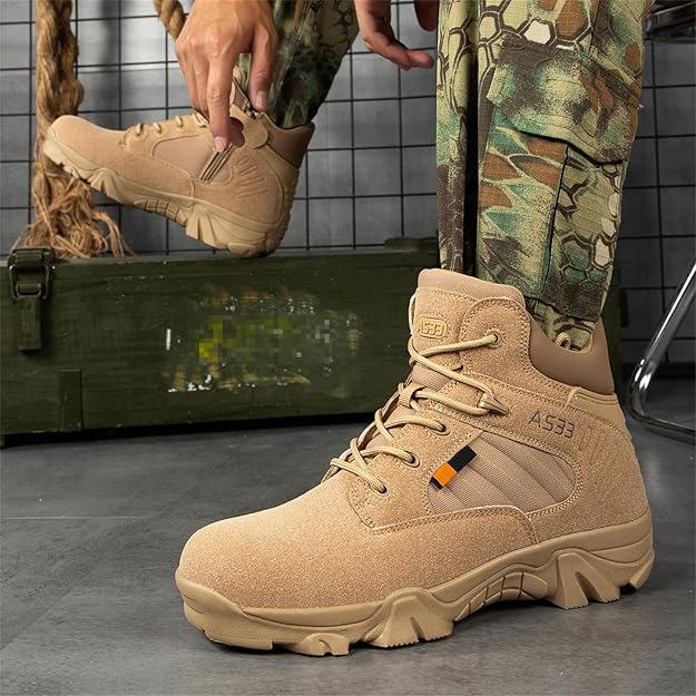 Botas De Tobillo Tácticas Militares para Hombre - Quierox - Tienda Online