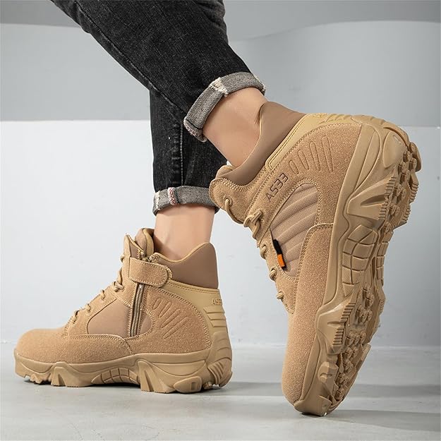 Botas De Tobillo Tácticas Militares para Hombre - Quierox - Tienda Online