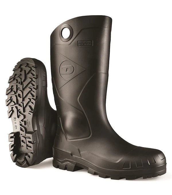 Botas de trabajo Chesapeake Safety con punta de acero, color negro - Quierox - Tienda Online