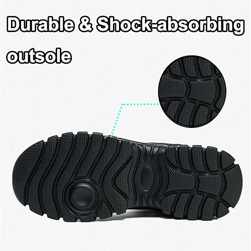 Botas impermeables con punta de acero para hombre - Quierox - Tienda Online