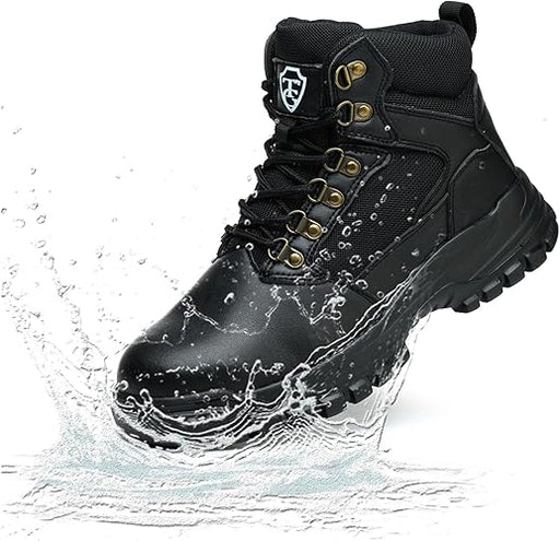 Botas impermeables con punta de acero para hombre - Quierox - Tienda Online