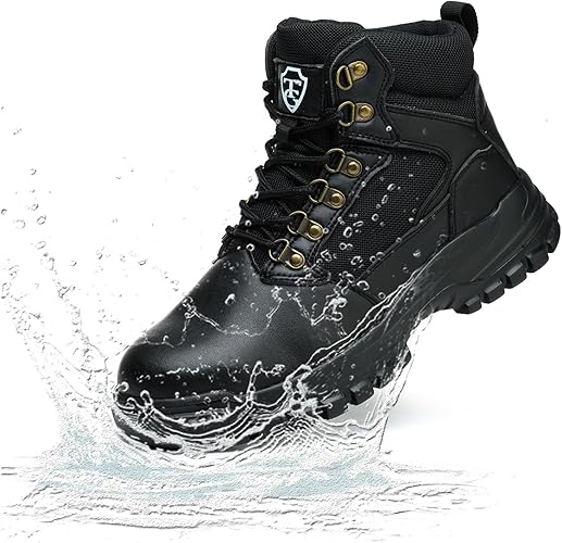 Botas impermeables con punta de acero para hombre - Quierox - Tienda Online