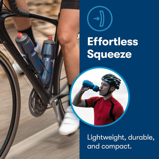 Botella de agua aislada para ciclismo Onda de 24 oz - Quierox - Tienda Online