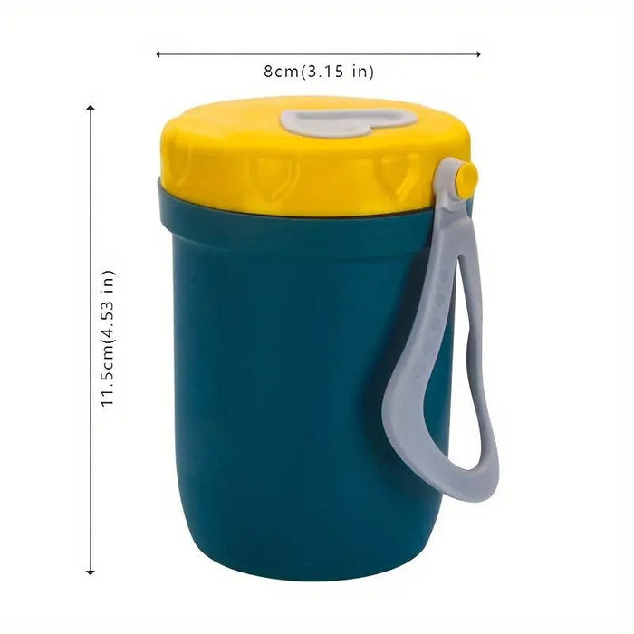 Botella de sopa para microondas a prueba de fugas, boca de taza cerrada, finamente pulida, redonda y gruesa - Quierox - Tienda Online