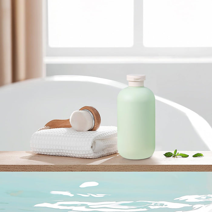 Botellas exprimidas de 300 ml con tapa abatible, botellas de viaje de plástico recargables, 2 piezas - Quierox - Tienda Online