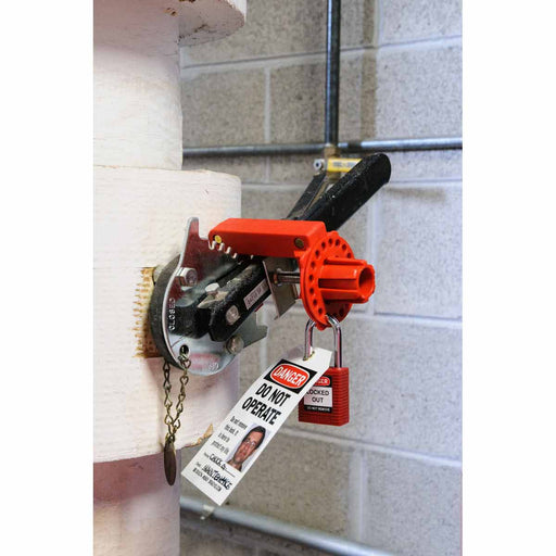 Brady Dispositivo de bloqueo para válvulas de mariposa (pequeño) - Quierox - Tienda Online