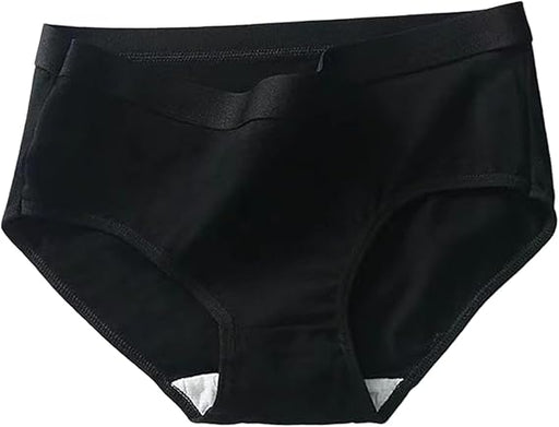 Braguitas suaves y transpirables para mujer de cintura media y color liso - Quierox - Tienda Online