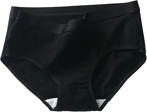 Braguitas suaves y transpirables para mujer de cintura media y color liso - Quierox - Tienda Online