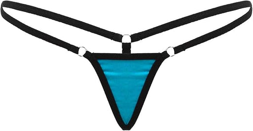 Braguitas tanga de bikini de tiro bajo y espalda en T para mujer - Quierox - Tienda Online