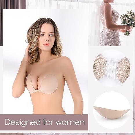 Brasier adhesivo push up, paquete de 2 unidades, reutilizable - Quierox - Tienda Online