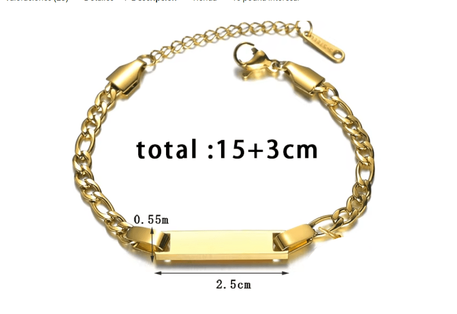 Brazalete con cadena de mariposa, regalo de joyería para bebé - Quierox - Tienda Online