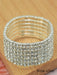 Brazalete con decoración de diamantes de imitación - Quierox - Tienda Online